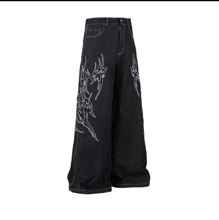 Slim Fit Stylish Black Jeans