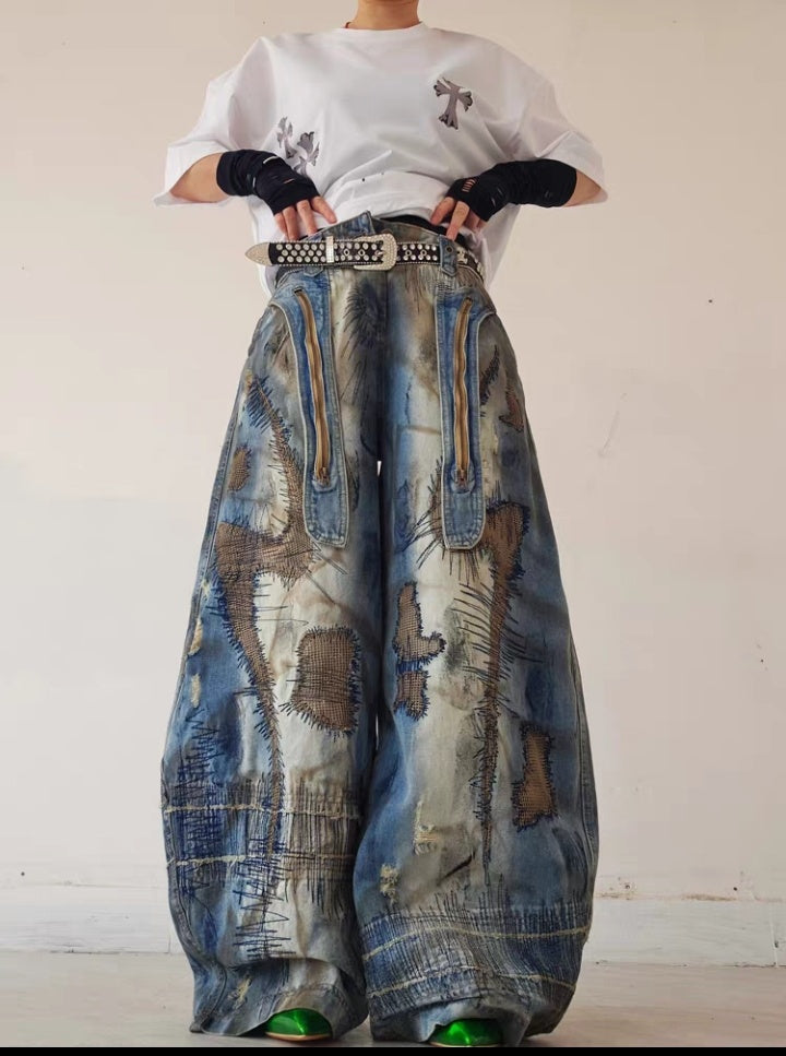 intage Baggy Jeans – Rarewear Limited Drop