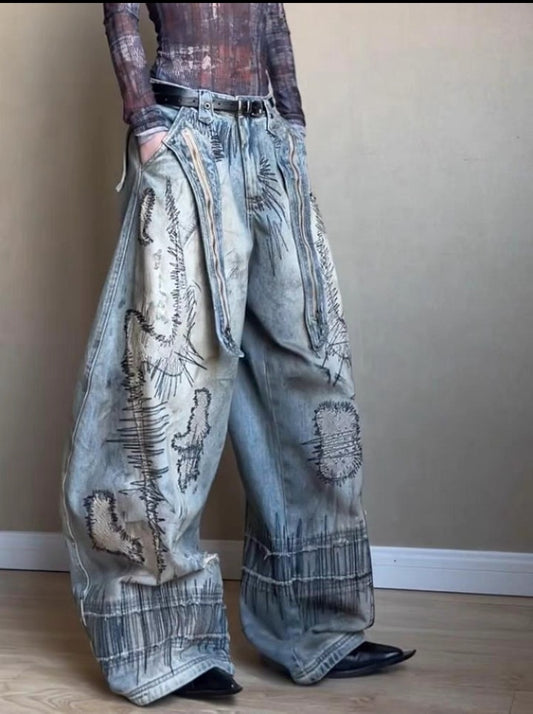 Fit Vintage Jeans – Black Wash Rarewear