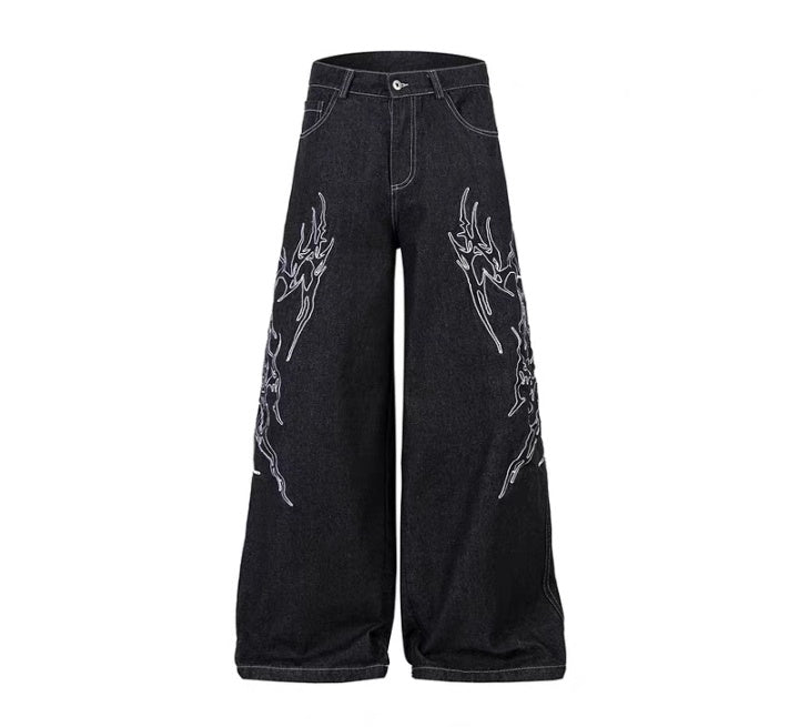 Slim Fit Stylish Black Jeans