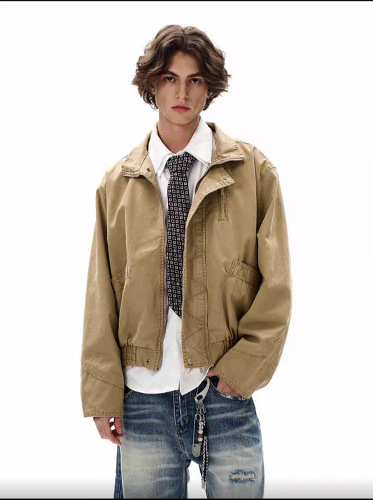 Skin-Tone Brown Cotton Jacket – Rarewear Edition